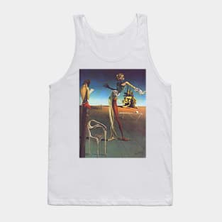 Salvador Dali Woman with a Head of Roses 1935 Art Print Surreal Poster Salvador Dali Gift Surrealism Tank Top